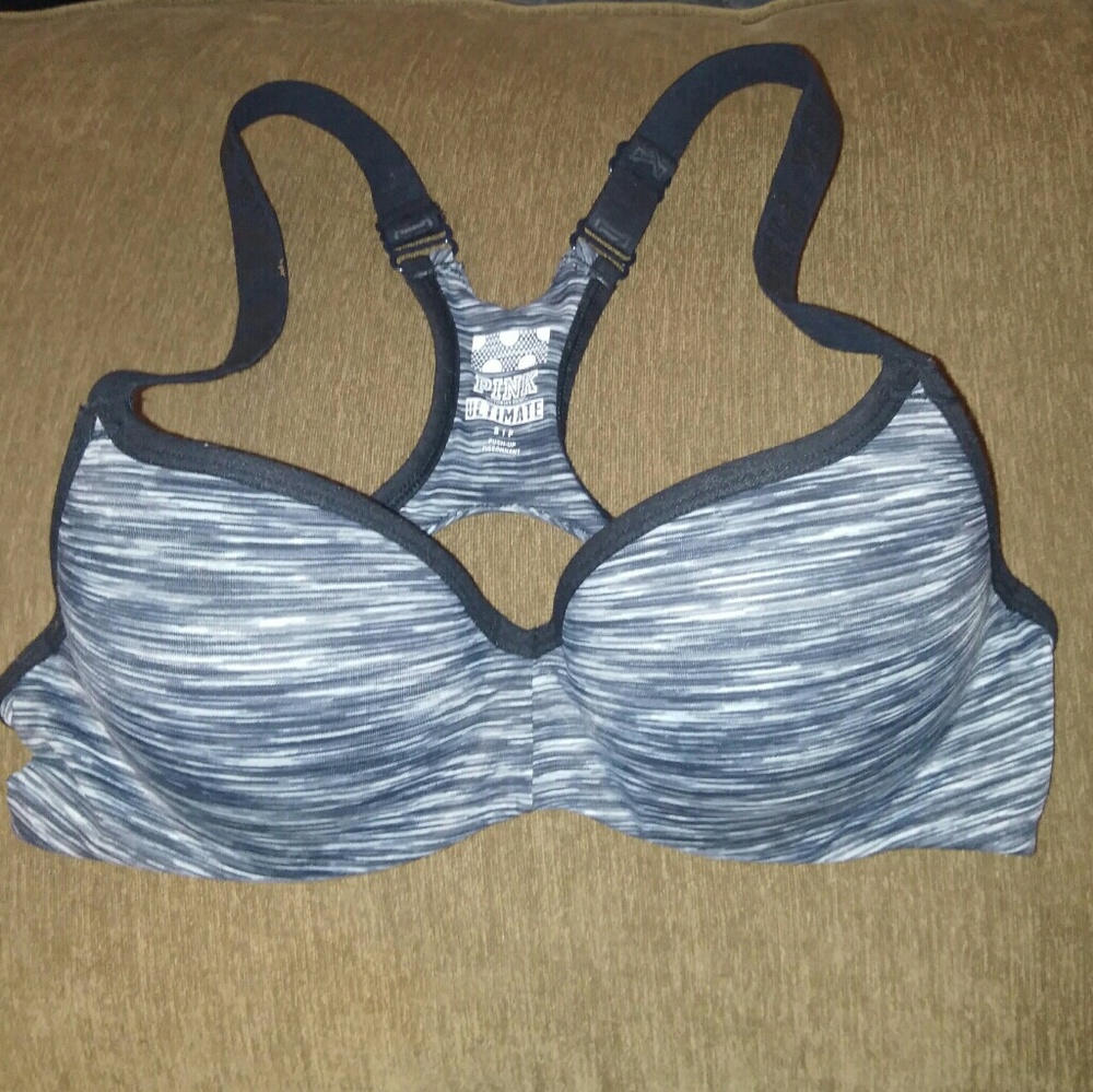 PINK Ultimate push up sports bra size S EUC